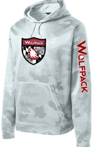 St. Joseph - White Camohex Shield Hoodie