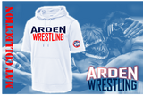 Arden Wrestling -Short Sleeve Hooded Pullover (Red, White or Navy Blue)