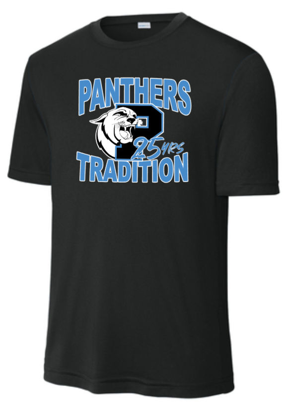 Panthers - 25th Anniversary  Performance Short Sleeve Shirt