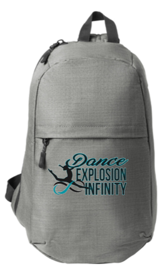 Dance Explosion Infinity - Grey Crossbody Backpack