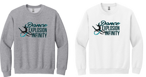 Dance Explosion Infinity - Crewneck Sweatshirt (White or Grey)