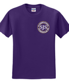 St. Joseph Cockeysville - Circle - Short Sleeve Shirt (Island Yellow, Tennessee Orange, Deep Purple, True Red or Kelly Green) (Youth and Adult)