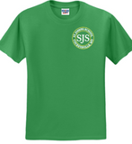 St. Joseph Cockeysville - Circle - Short Sleeve Shirt (Island Yellow, Tennessee Orange, Deep Purple, True Red or Kelly Green) (Youth and Adult)