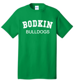 Bodkin Elementary - Letters Short Sleeve Shirt (Green or Grey)