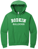 Bodkin Elementary - Letters Hoodie Sweatshirt (Green or Grey)
