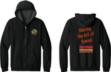 Maryland Bonasai - Full Zip Hoodie (Grey, Black, Military Green, Sandstone and Charcoal Grey)