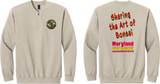 Maryland Bonasai - 1/4 Zip Hoodie (Grey, Black, Military Green, Sandstone and Charcoal Grey)