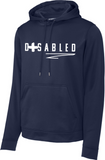 D+SABLED - Performance Hoodie Sweatshirt (Create your own with Sweatshirt and Print Color)