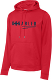 D+SABLED - Performance Hoodie Sweatshirt (Create your own with Sweatshirt and Print Color)