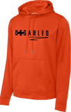 D+SABLED - Performance Hoodie Sweatshirt (Create your own with Sweatshirt and Print Color)