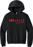 D+SABLED - Hoodie Sweatshirt (Create your own with Sweatshirt and Print Color)