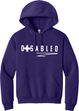 D+SABLED - Hoodie Sweatshirt (Create your own with Sweatshirt and Print Color)