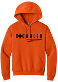 D+SABLED - Hoodie Sweatshirt (Create your own with Sweatshirt and Print Color)