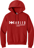 D+SABLED - Hoodie Sweatshirt (Create your own with Sweatshirt and Print Color)