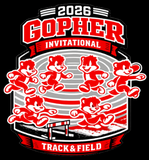 Gopher Invitational - Event Shirt - Black (Short Sleeve Cotton/Perf SS/ Hoodie)