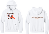 Firebirds RFC - PLAYING WITH FIRE Hoodie Sweatshirt (Black or White)