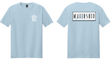 Watershed - Classic Short Sleeve Shirt (Soft Cotton) (Indigo Blue or Light Blue)