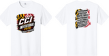 2026 CCI -Cotton/Poly Short Sleeve Shirt (White or Grey)