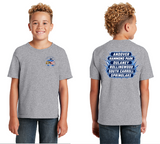 2026 CMSL DIVISION 2 CHAMPS - Grey Cotton/Poly Short Sleeve Shirt