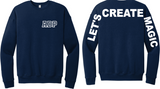 Ally Day - Lets Create Magic - Unisex Sponge Fleece Drop Shoulder Sweatshirt