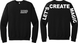Ally Day - Lets Create Magic - Unisex Sponge Fleece Drop Shoulder Sweatshirt