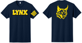LMS - LYNX BUBBLES - Short Sleeve Shirt (Black, Navy or Grey)
