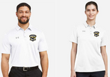 St. Paul's GB - Shield - Blue Under Armour Polo (White or Blue ) (Unisex or Lady's Cut)