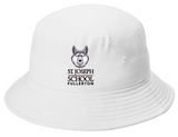 St. Joseph - White Bucket Hat (Stacked or Wolfpack Logo)