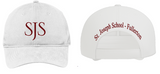 St. Joseph - SJS - White Soft Brushed Canvas Cap (White, Grey or Black)