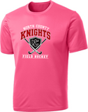 NCHS Field Hockey - Official Performance Short Sleeve (White, Black, Silver, or Pink)