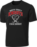 NCHS Field Hockey - Official Performance Short Sleeve (White, Black, Silver, or Pink)