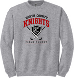 NCHS Field Hockey - Official Crew Neck Sweatshirt (White, Grey, Black or Pink) - ALL Sizes