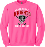 NCHS Field Hockey - Official Crew Neck Sweatshirt (White, Grey, Black or Pink) - ALL Sizes