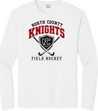 NCHS Field Hockey - Official Long Sleeve T Shirt (White, Black, Pink or Grey) - ALL SIZES
