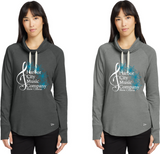 HCMC - Ladies Sueded Cotton Blend Cowl Tee (Small or Large Logo) (Black or Grey)