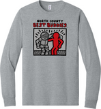 North County Best Buddies - Long Sleeve Shirt (White or Grey)