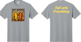 North County Best Buddies - FALL Short Sleeve T Shirt (Grey or White)