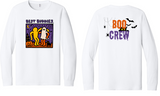 North County Best Buddies - BOO CREW - Long Sleeve Shirt (White or Grey)