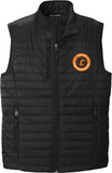 Packable Puffy Vest (Black or Grey)
