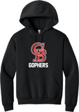 Glen Burnie Gophers - Hoodie (Black, Grey, Red or White)