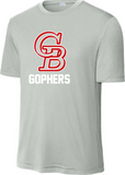 Glen Burnie Gophers - Performance Short Sleeve Shirt (White, Grey, Black or Red)
