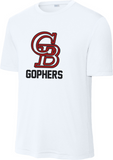 Glen Burnie Gophers - Performance Short Sleeve Shirt (White, Grey, Black or Red)