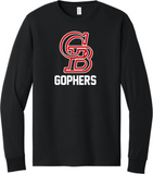 Glen Burnie Gophers - Long Sleeve Shirt (White, Grey, Black or Red)