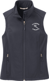 Docksiders - Women's Core Soft Shell Vest (Battleship Grey, Black or Marshmallow) (EMBROIDERED)