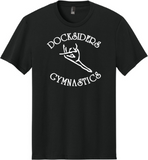 Docksiders - District Blended SS T Shirt (Black, Heathered Charcoal, Heathered Teal, Light Heathered Grey, or White)