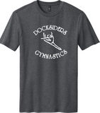 Docksiders - District Blended SS T Shirt (Black, Heathered Charcoal, Heathered Teal, Light Heathered Grey, or White)
