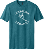 Docksiders - District Blended SS T Shirt (Black, Heathered Charcoal, Heathered Teal, Light Heathered Grey, or White)