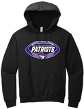 OM Patriots - Patriots Football Hoodie Sweatshirt (Grey, Black or Red)