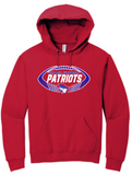 OM Patriots - Patriots Football Hoodie Sweatshirt (Grey, Black or Red)