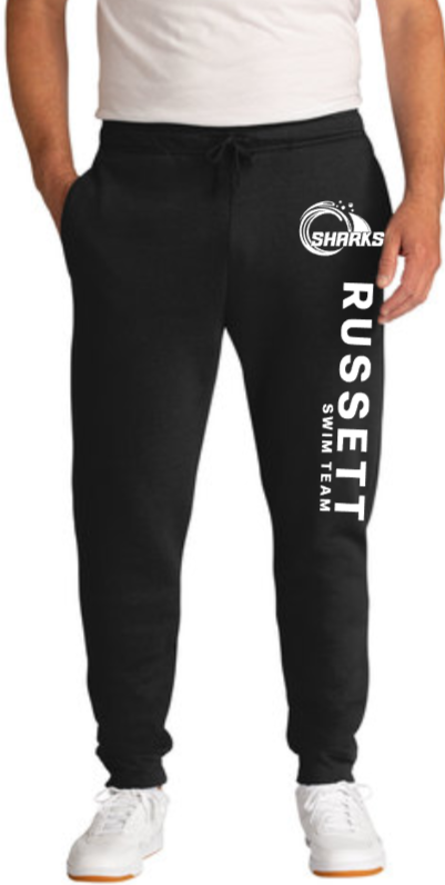 Russett Sharks - Jogger Sweatpants (Youth or Adult)